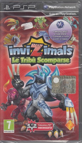 Psp invizimals le tribù - invizimals,
